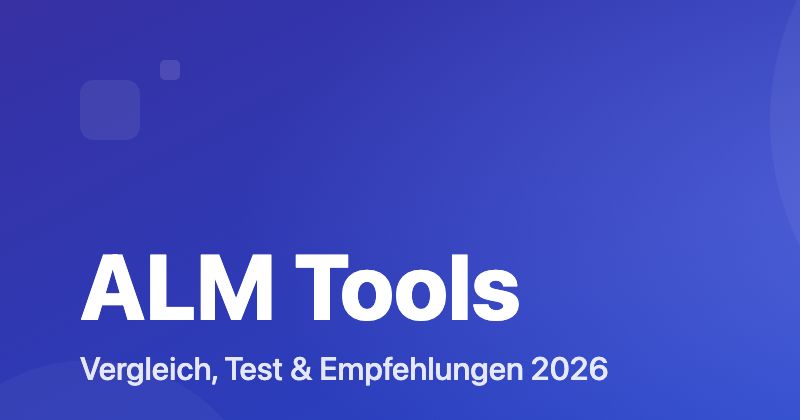 ALM Tools Vergleich 2026