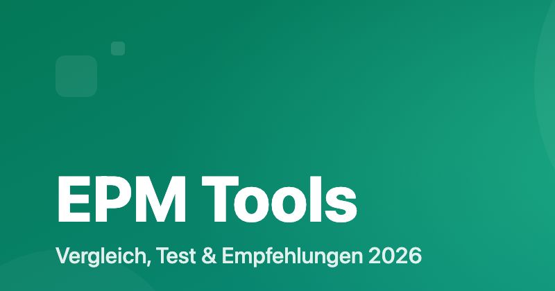 EPM Tools Vergleich 2026