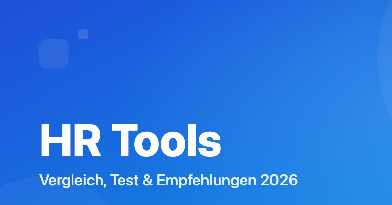 HR Tools Vergleich 2026