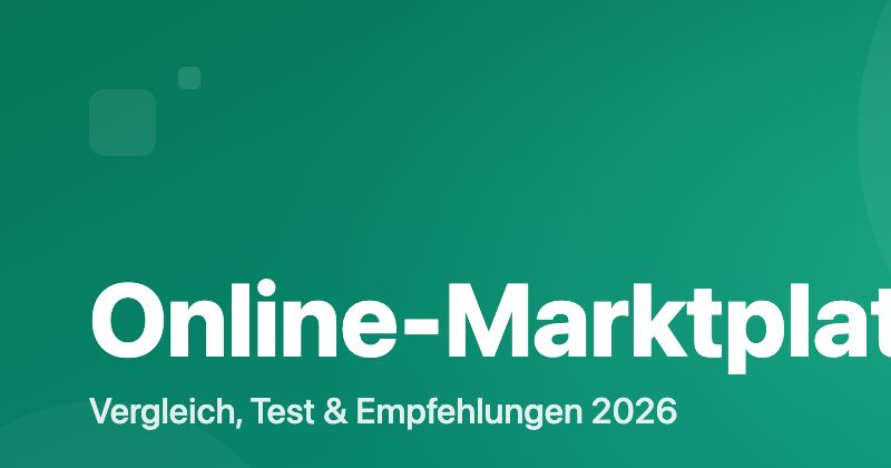 Online-Marktplatz-Tools Vergleich 2026