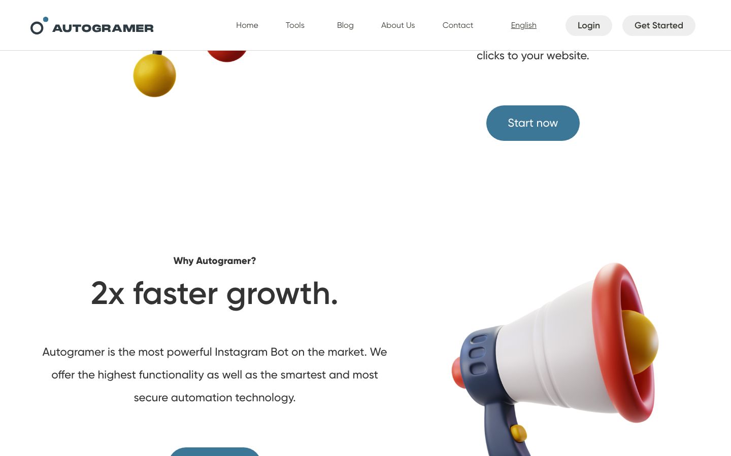 Autogrammer Screenshot: Features