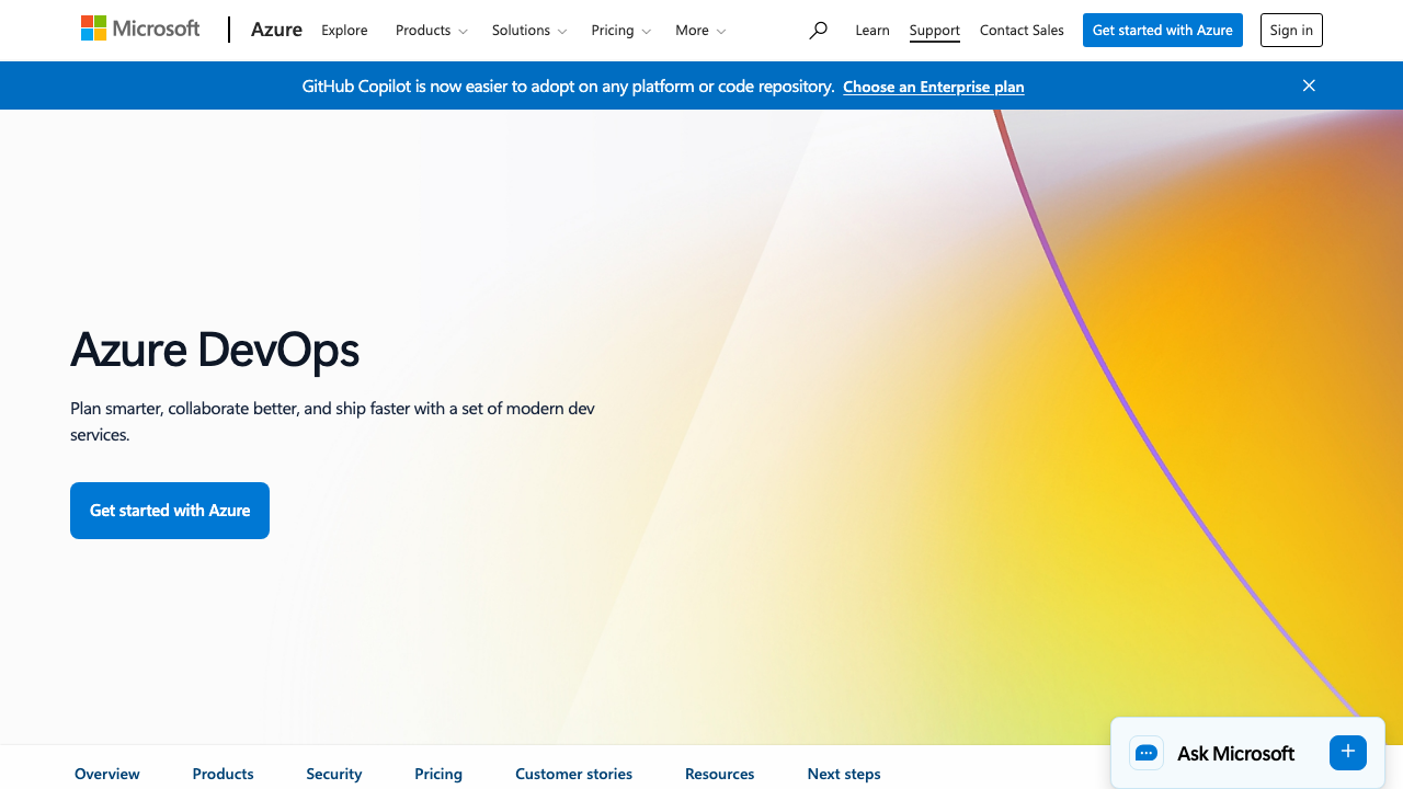 Azure DevOps Screenshot 1