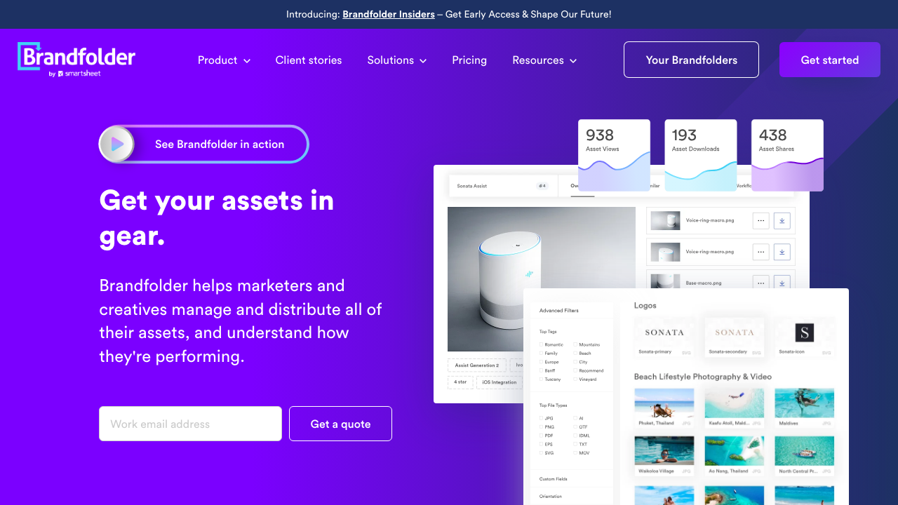 Brandfolder Screenshot 1