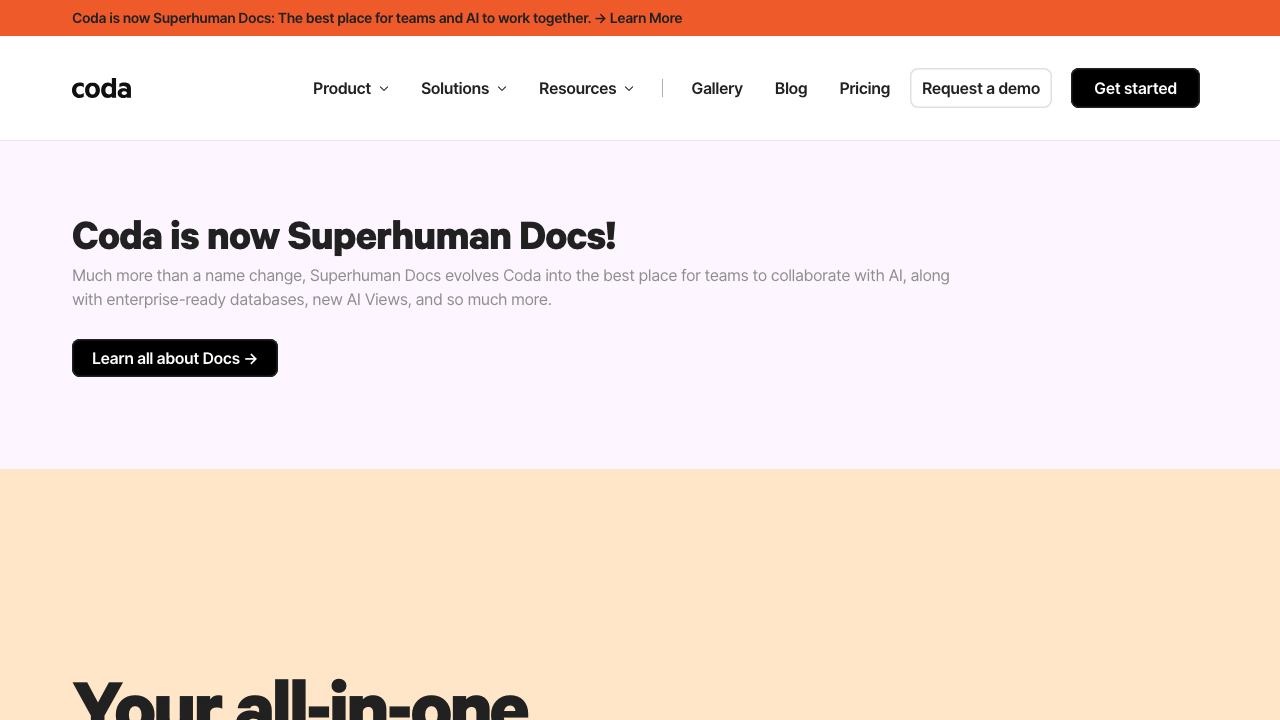 Coda Screenshot 1