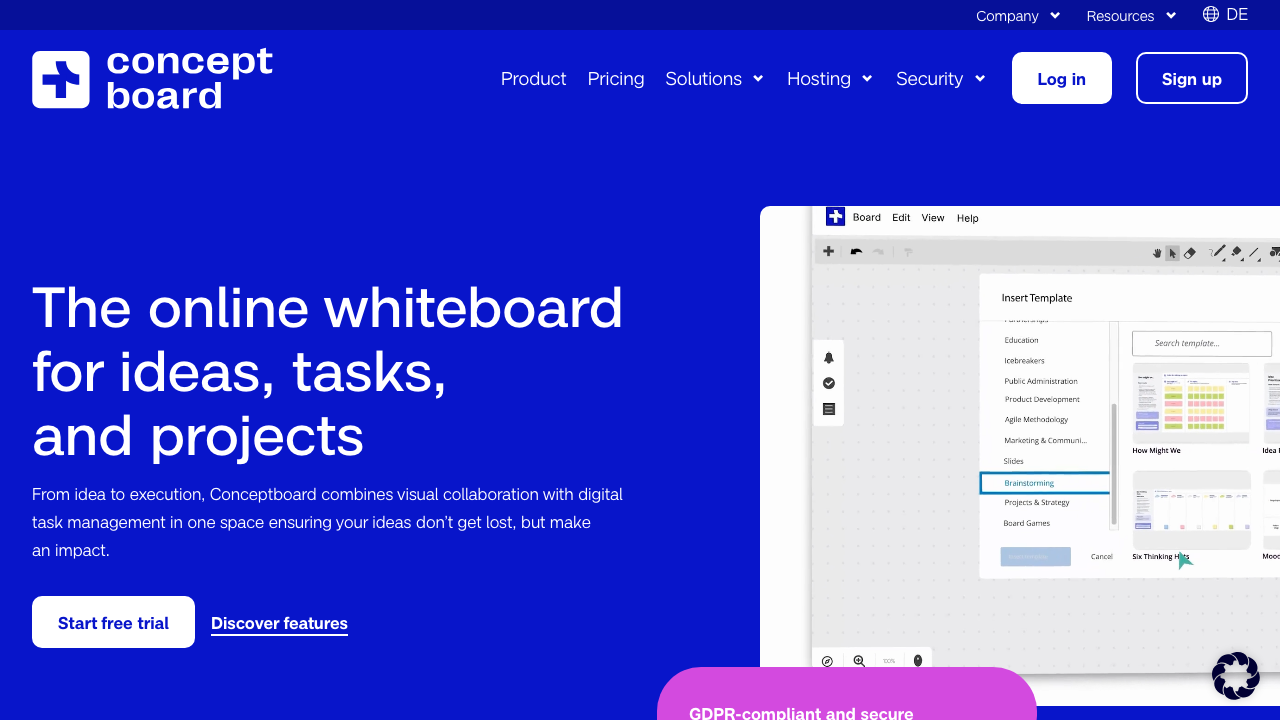 Conceptboard Screenshot 1