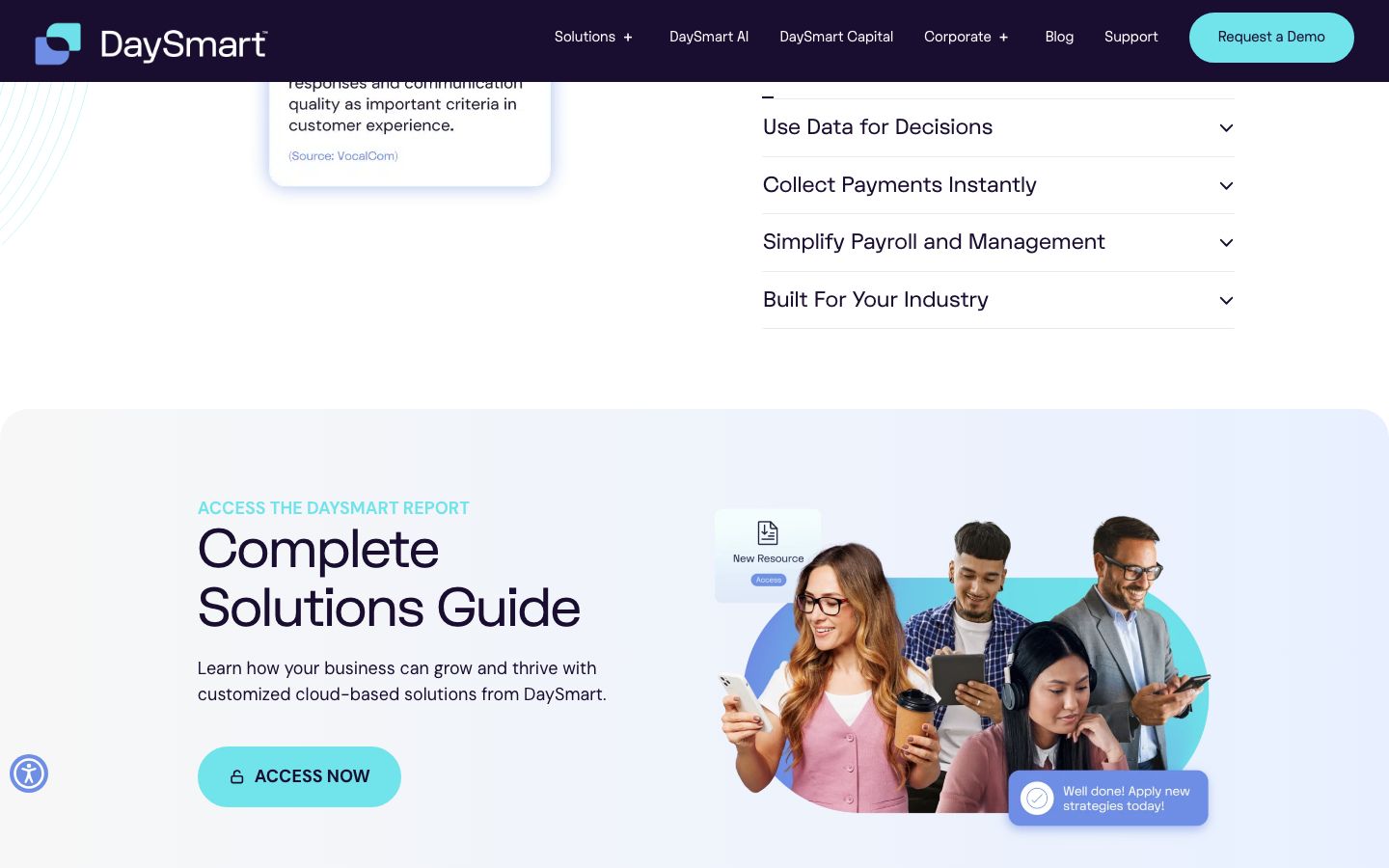 DaySmart Software Screenshot: Features
