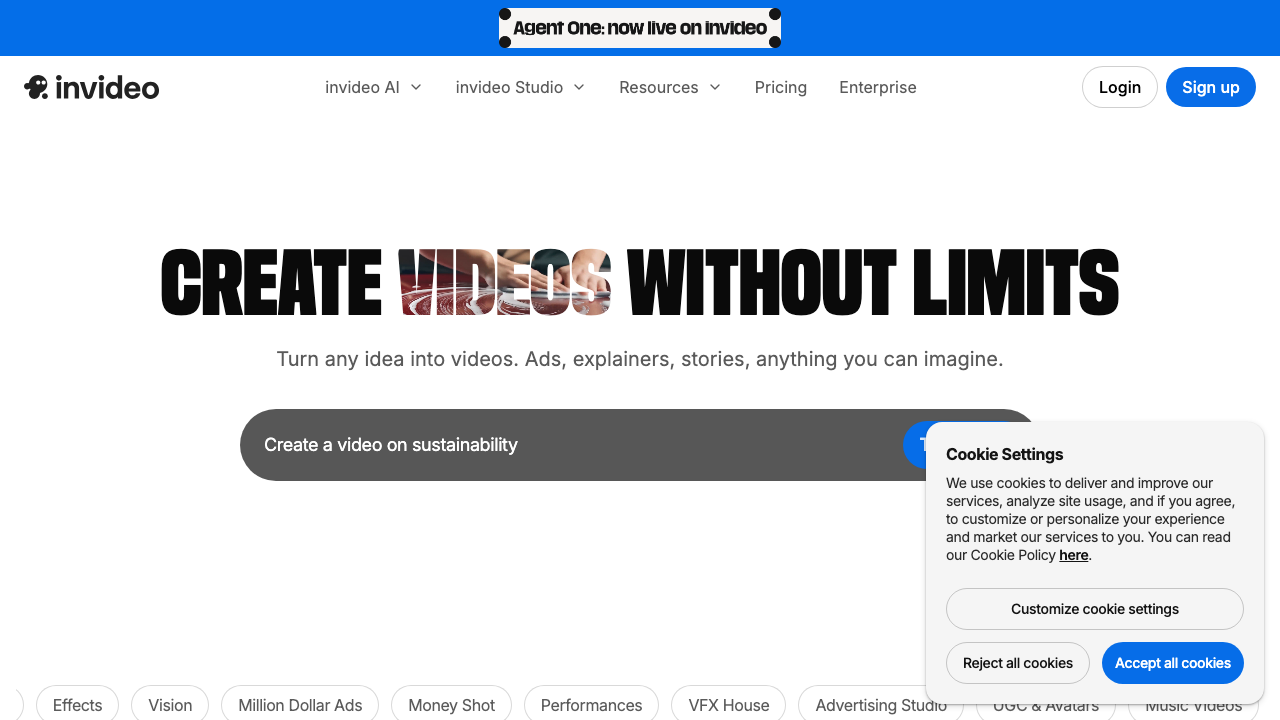 InVideo Screenshot 1