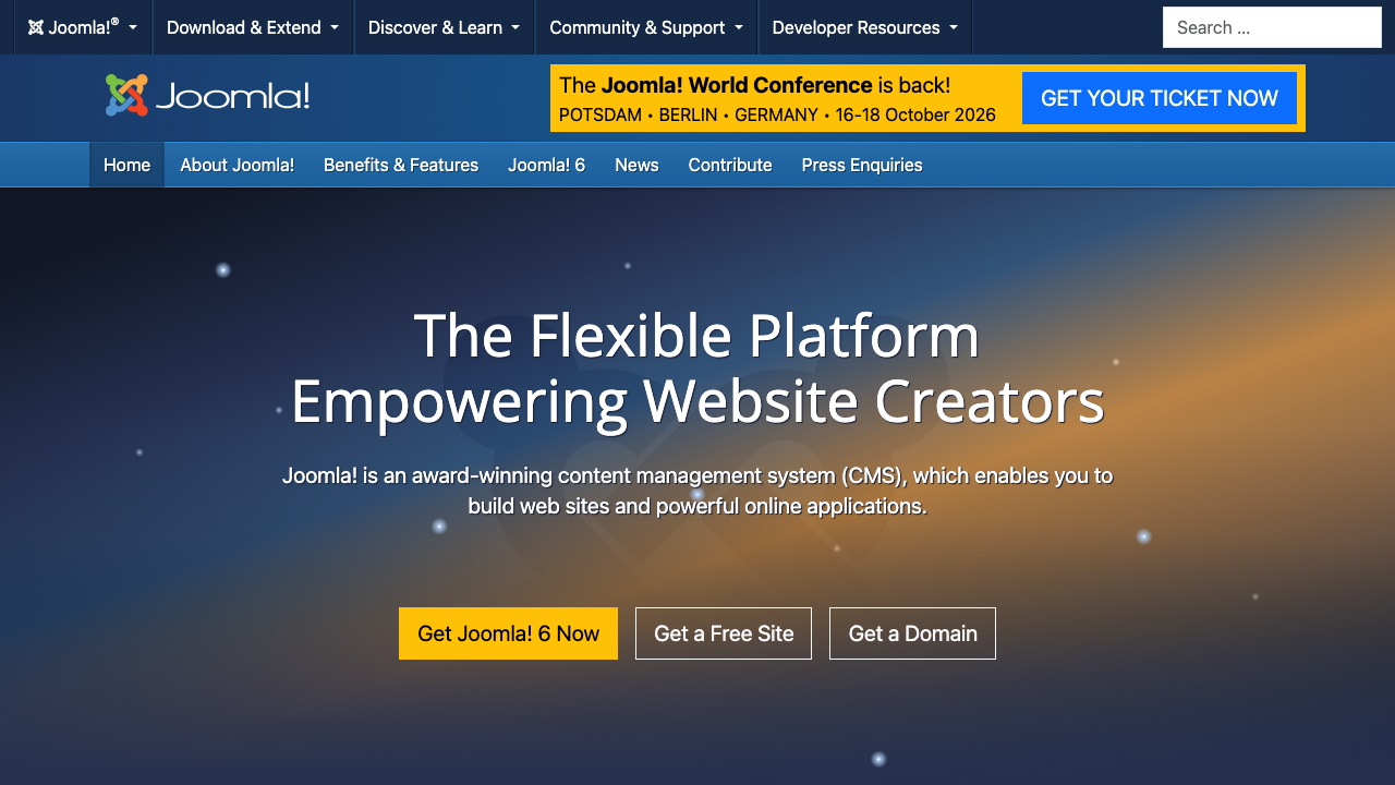 Joomla Screenshot 1