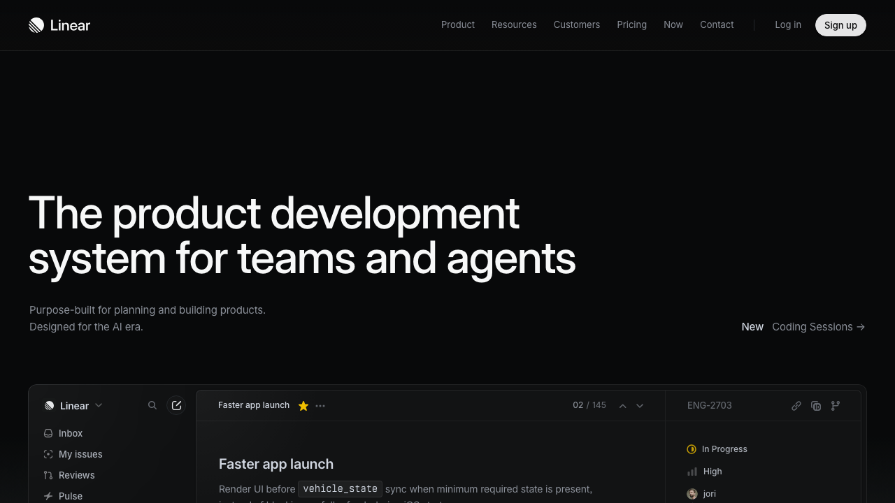 Linear Screenshot 1