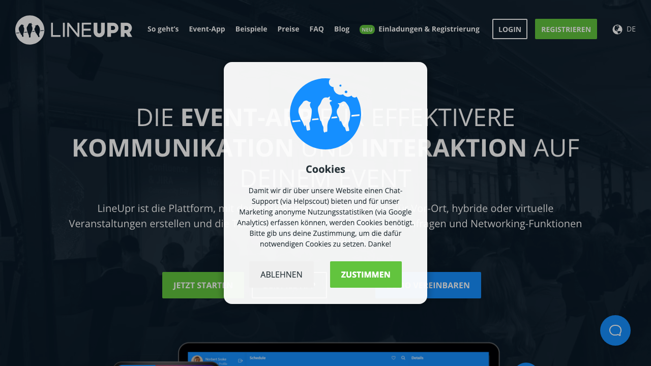 LineUpr Screenshot 1