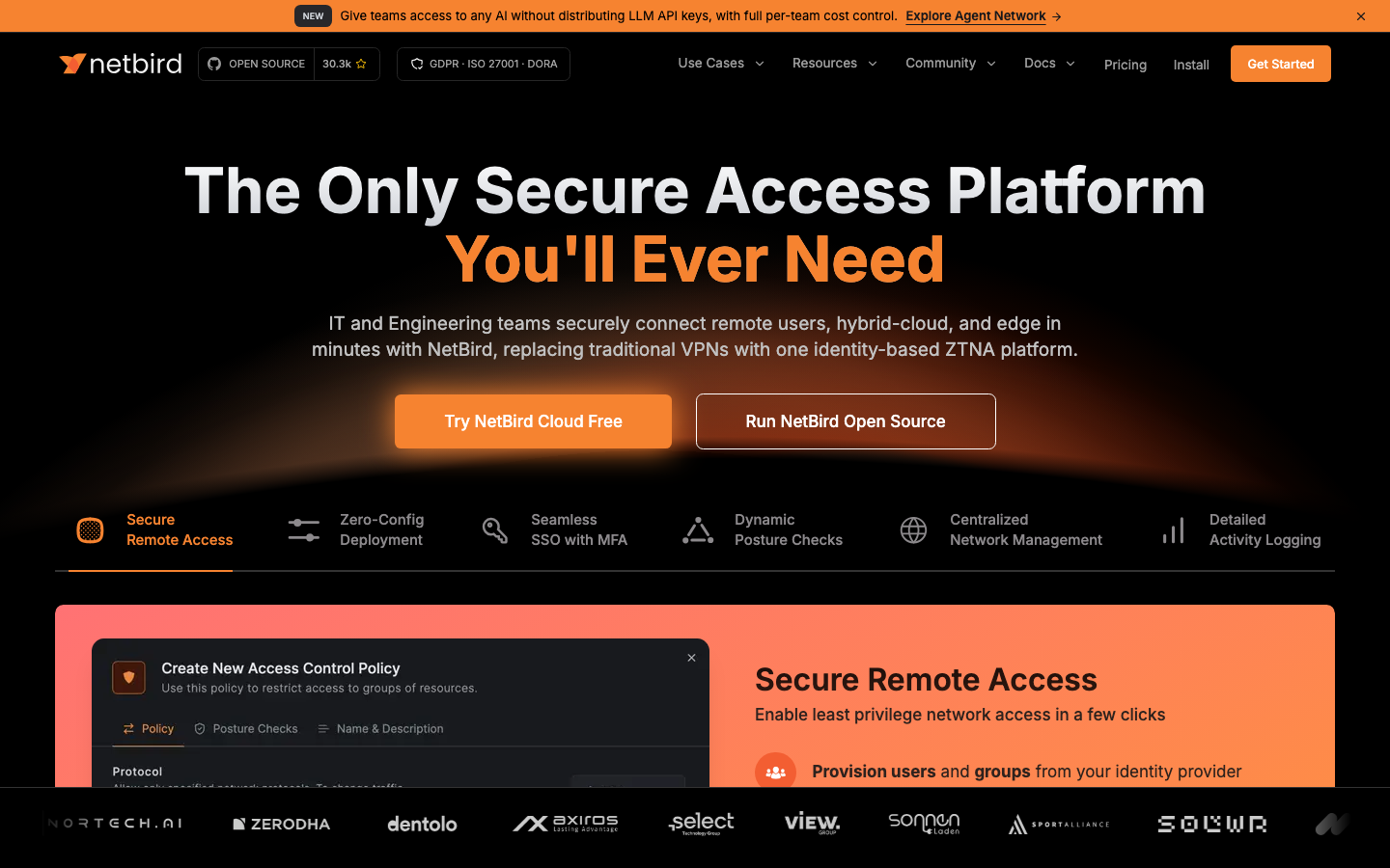 NetBird Screenshot 1