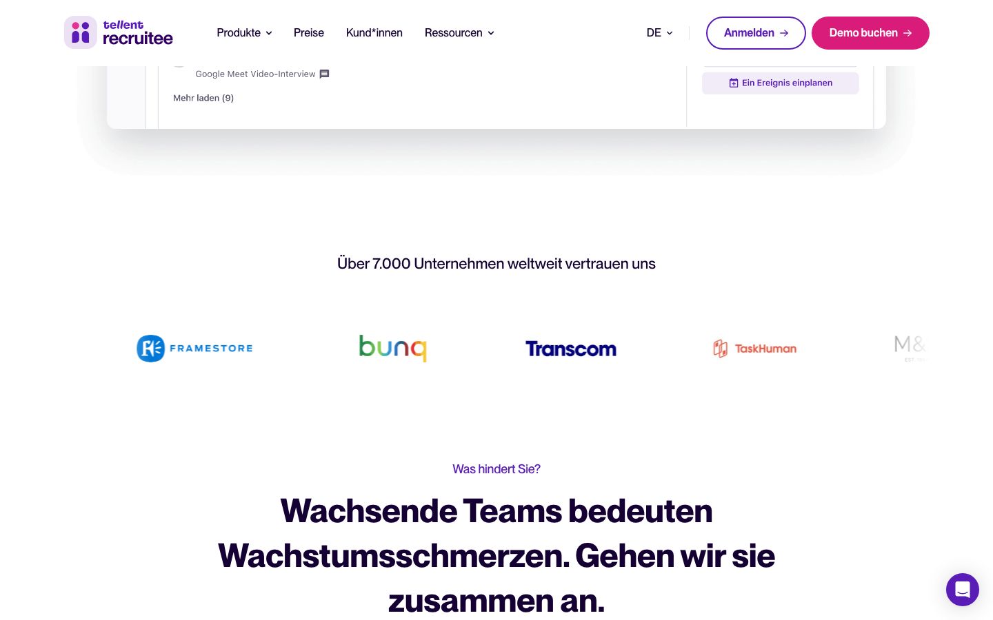 Recruitee Screenshot: Features